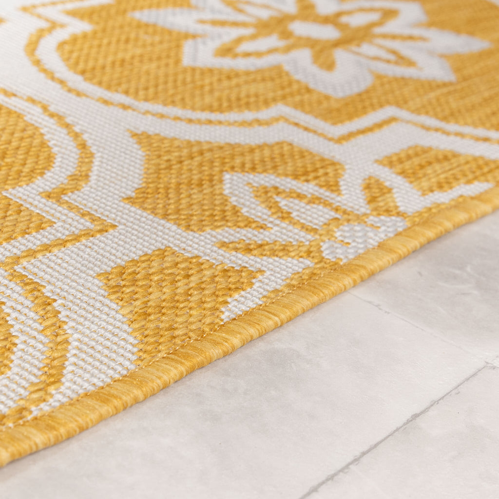 Outdoor Rug – Rio Flower Yellow