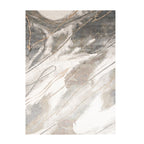 Washable Abstract Rug - Misha Lines Cream/Grey