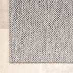 Outdoor Rug - Summer Tile Light Grey