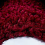 High pile runner - Edge Red