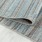 Modern Floor Rug - Regal Panel Grey