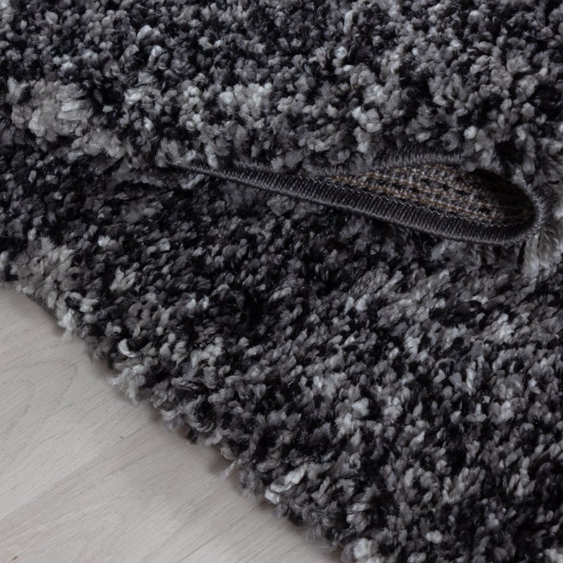 High-pile floor rug - Enjoy Anthracite