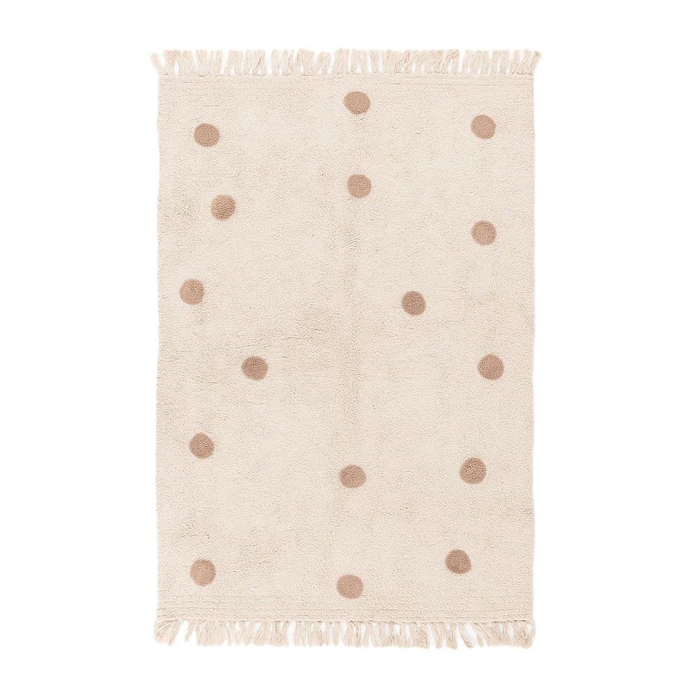 Kids Room Rug – Lou Dots Taupe