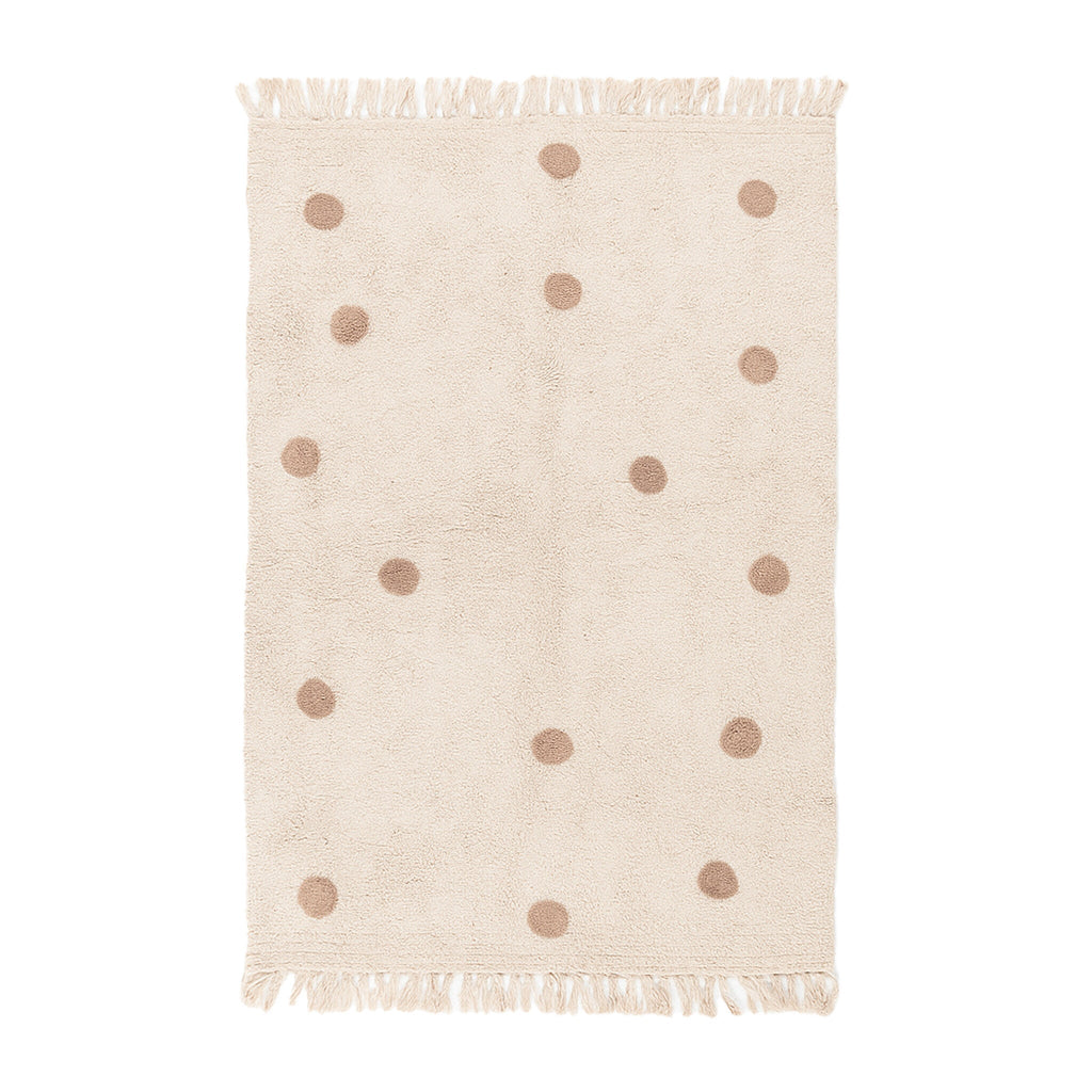 Kids Room Rug – Lou Dots Taupe