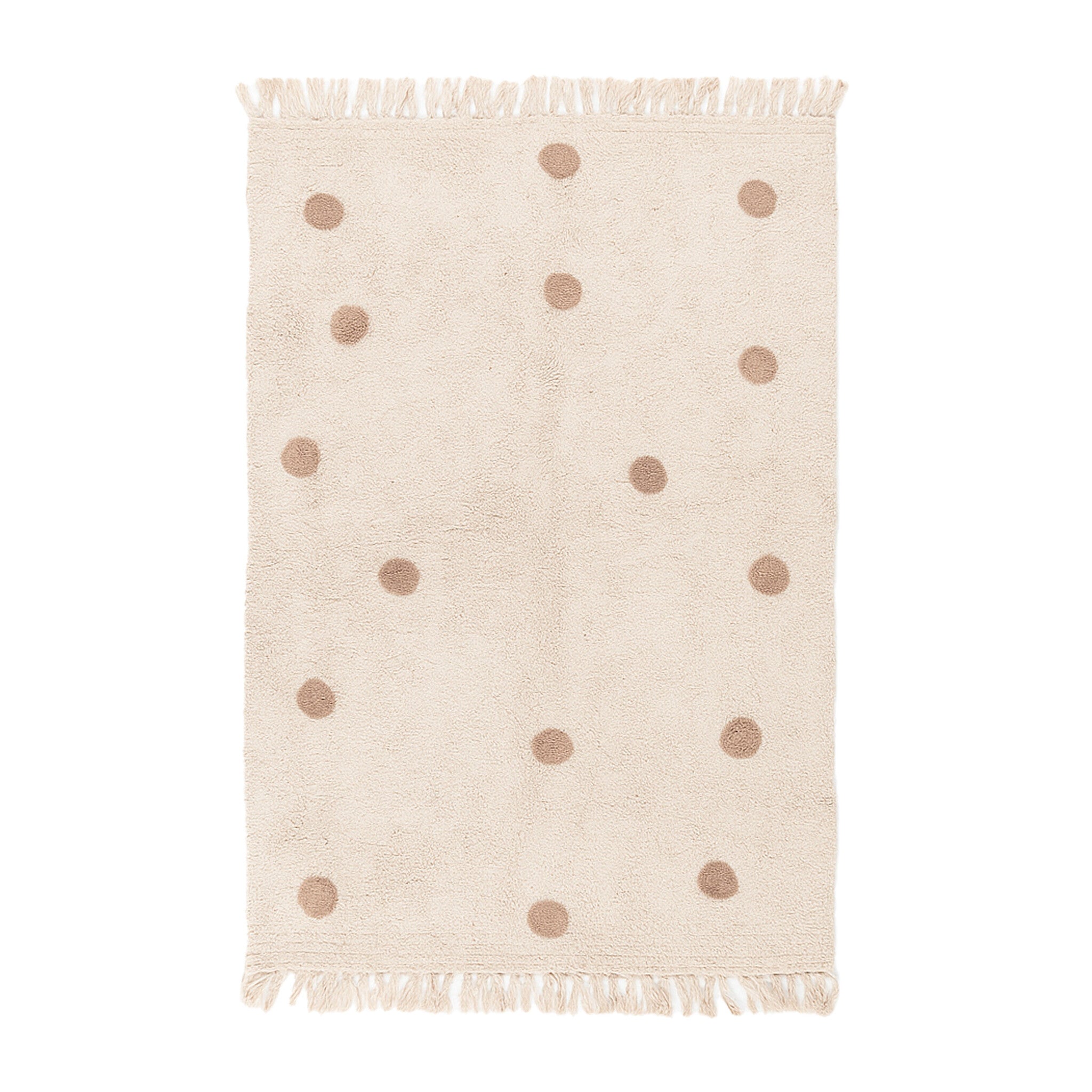 Kids Room Rug – Lou Dots Taupe