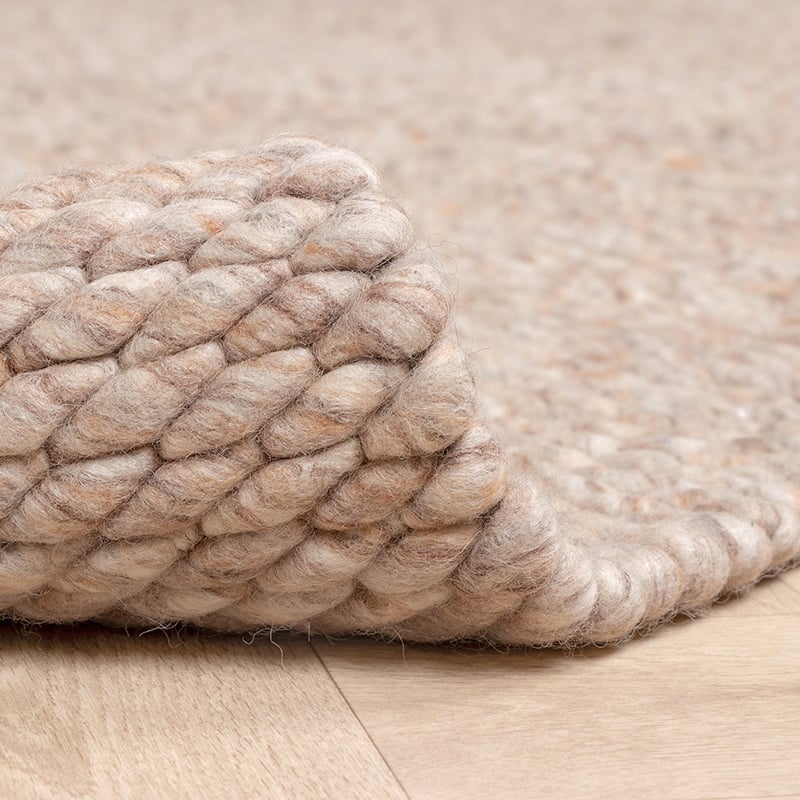 Wool Rug - Brilliant Beige/Sand