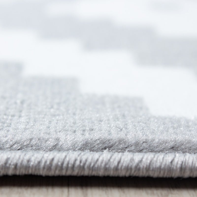 Modern floor rug - Plus Grey 8005