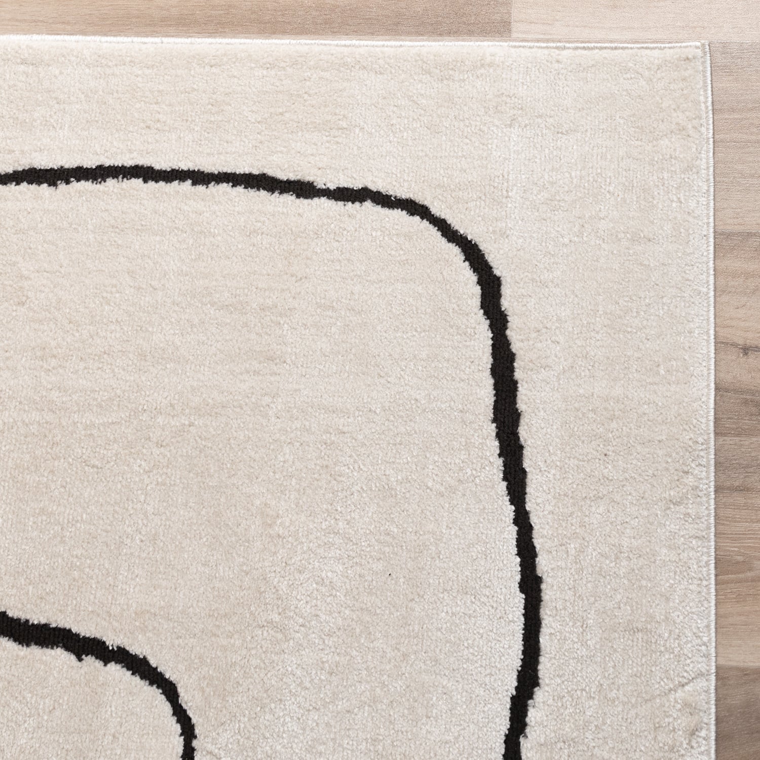 Japandi Rug - Yori Lines Cream/Black