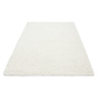 High-pile Floor Rug - Life Cream/White
