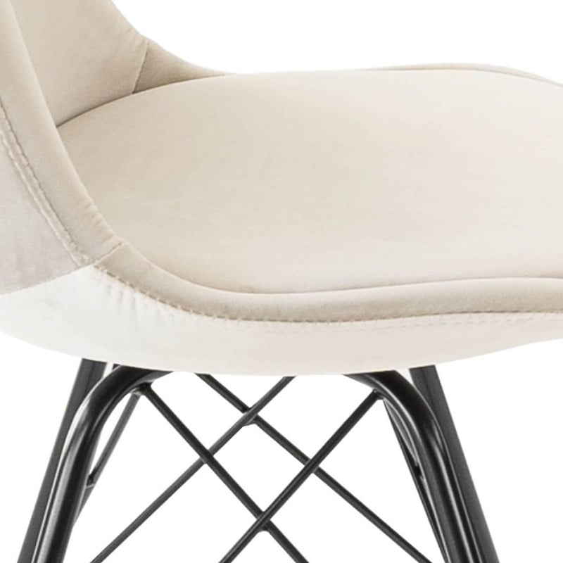 Velvet Chair - Champagne