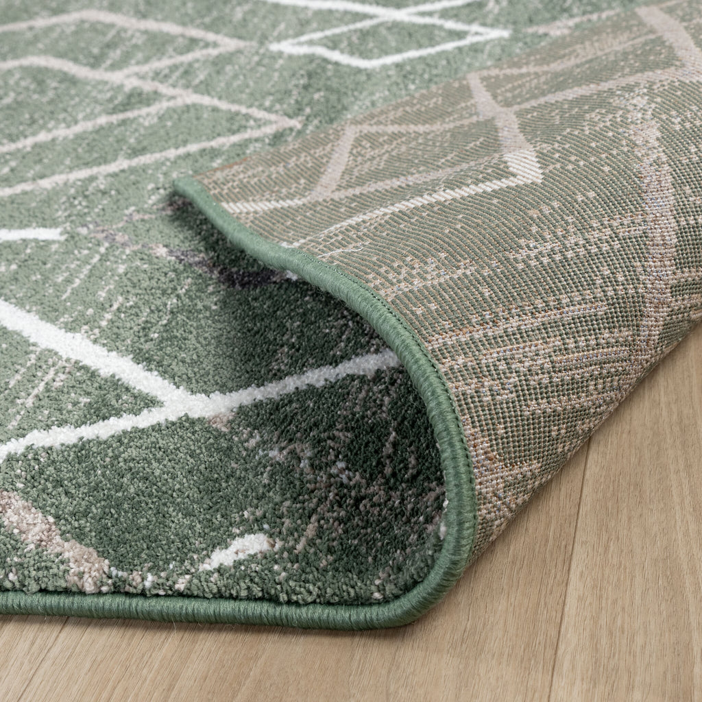 Berber Rug - Blend Diamond Green