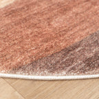 Round Modern Rug - Field Terra