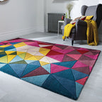 Modern floor rug - Illo Falmouth Multicolor