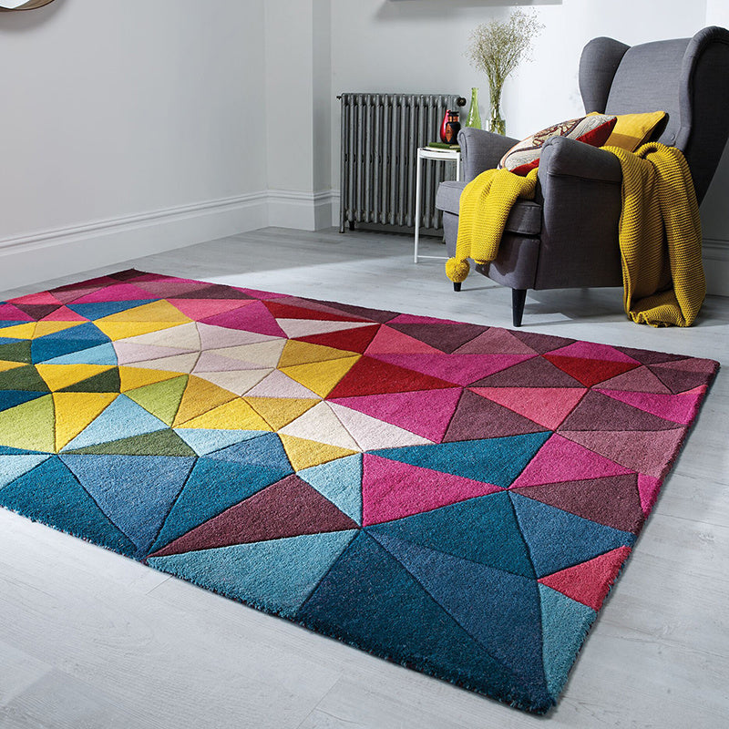 Modern floor rug - Illo Falmouth Multicolor