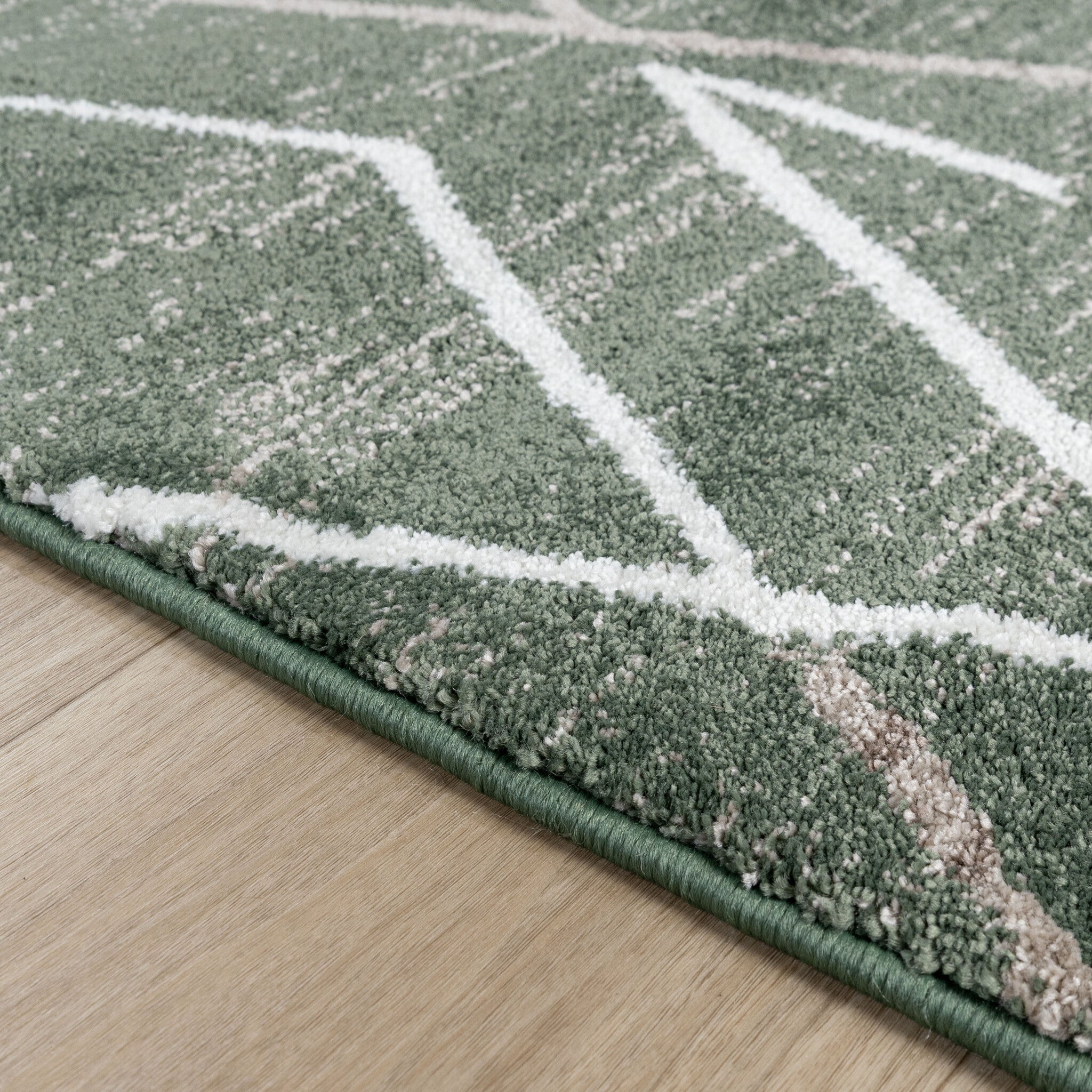 Berber Rug - Blend Diamond Green