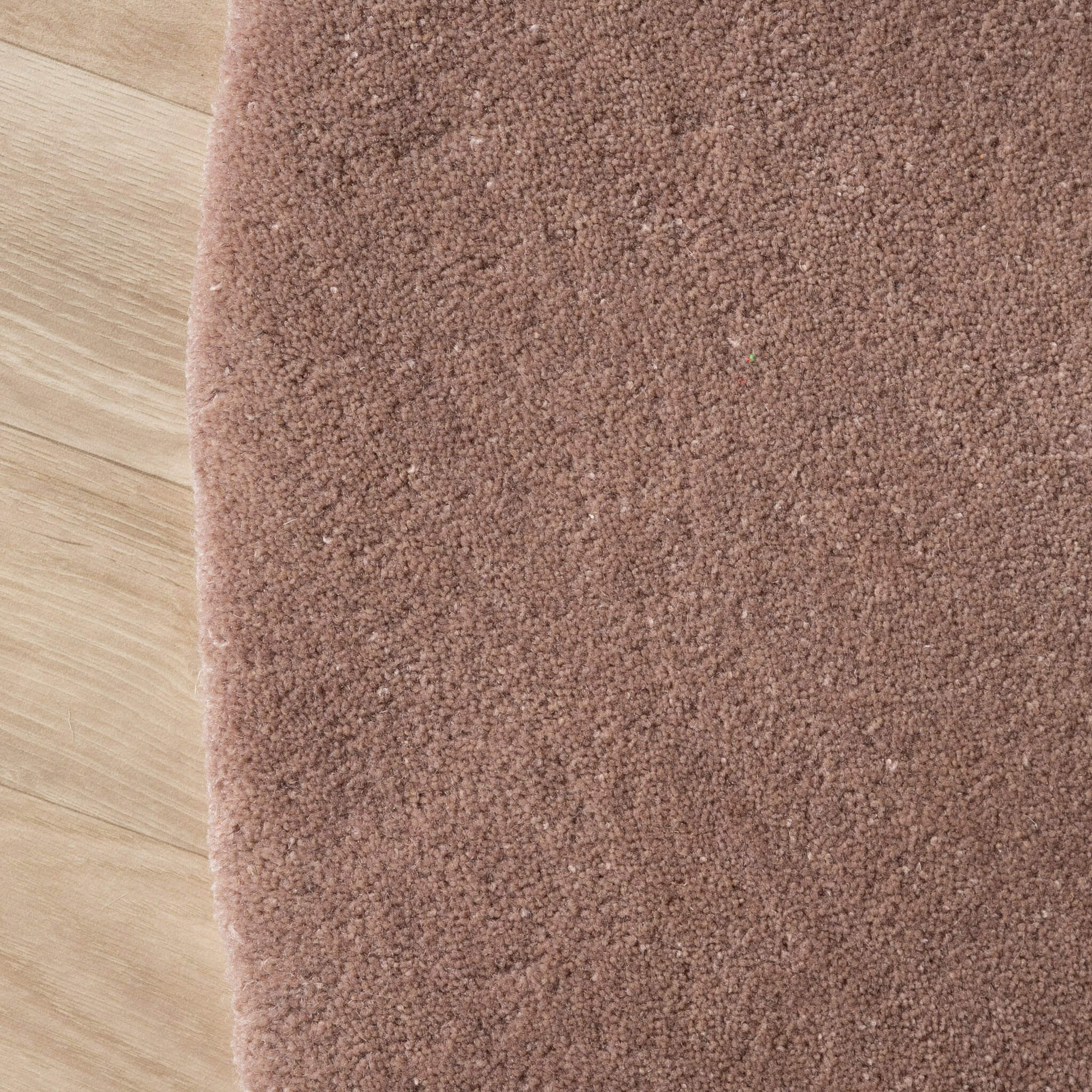 Round Wool Rug – Vienna Pink