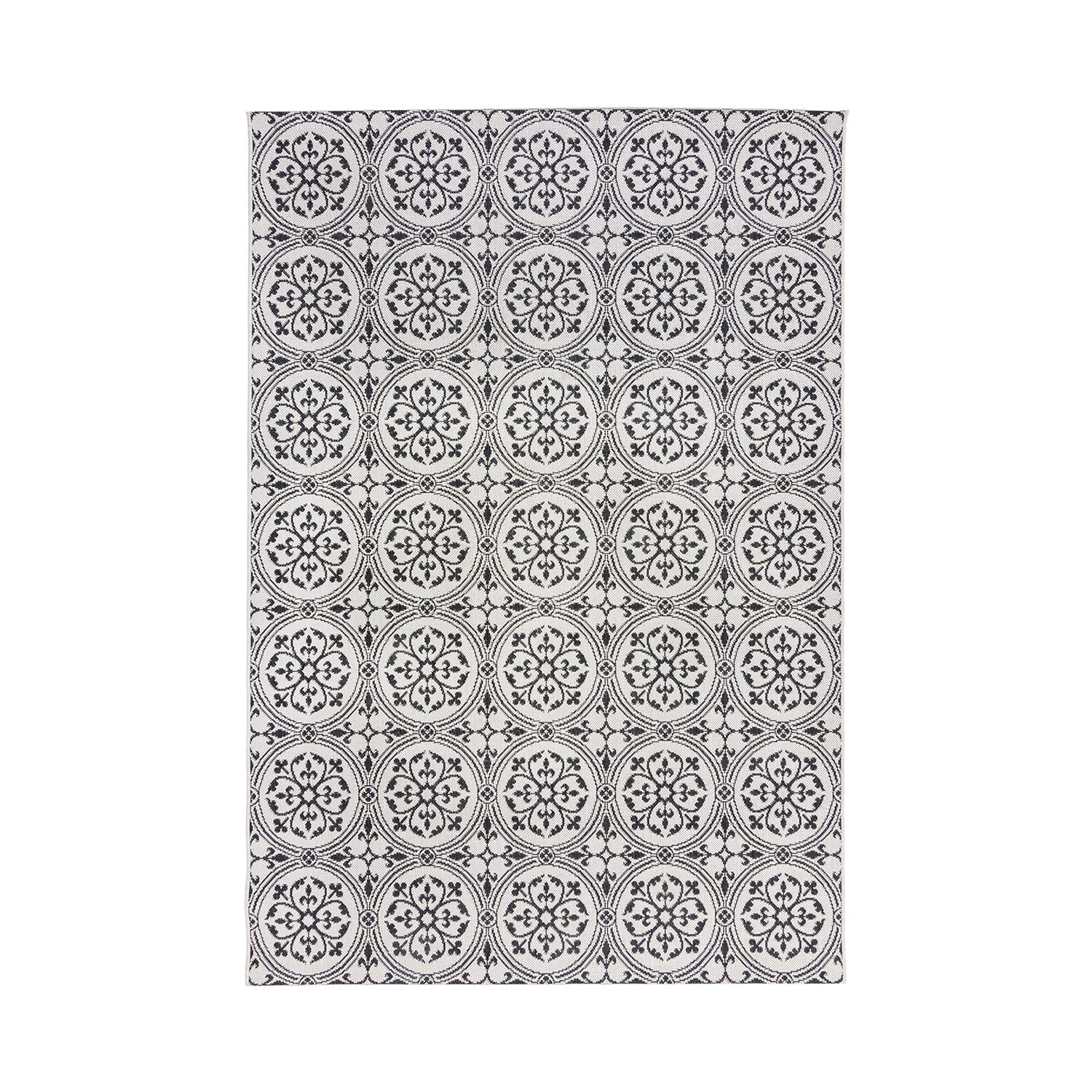 Outdoor Rug - Varano Casablanca Black/White