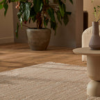 Custom-Made Wool Floor Rug - Verona ST Beige 142