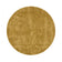 Round wool rug - Leone Gold
