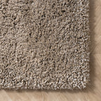 Luxury deep pile rug - Yves Taupe