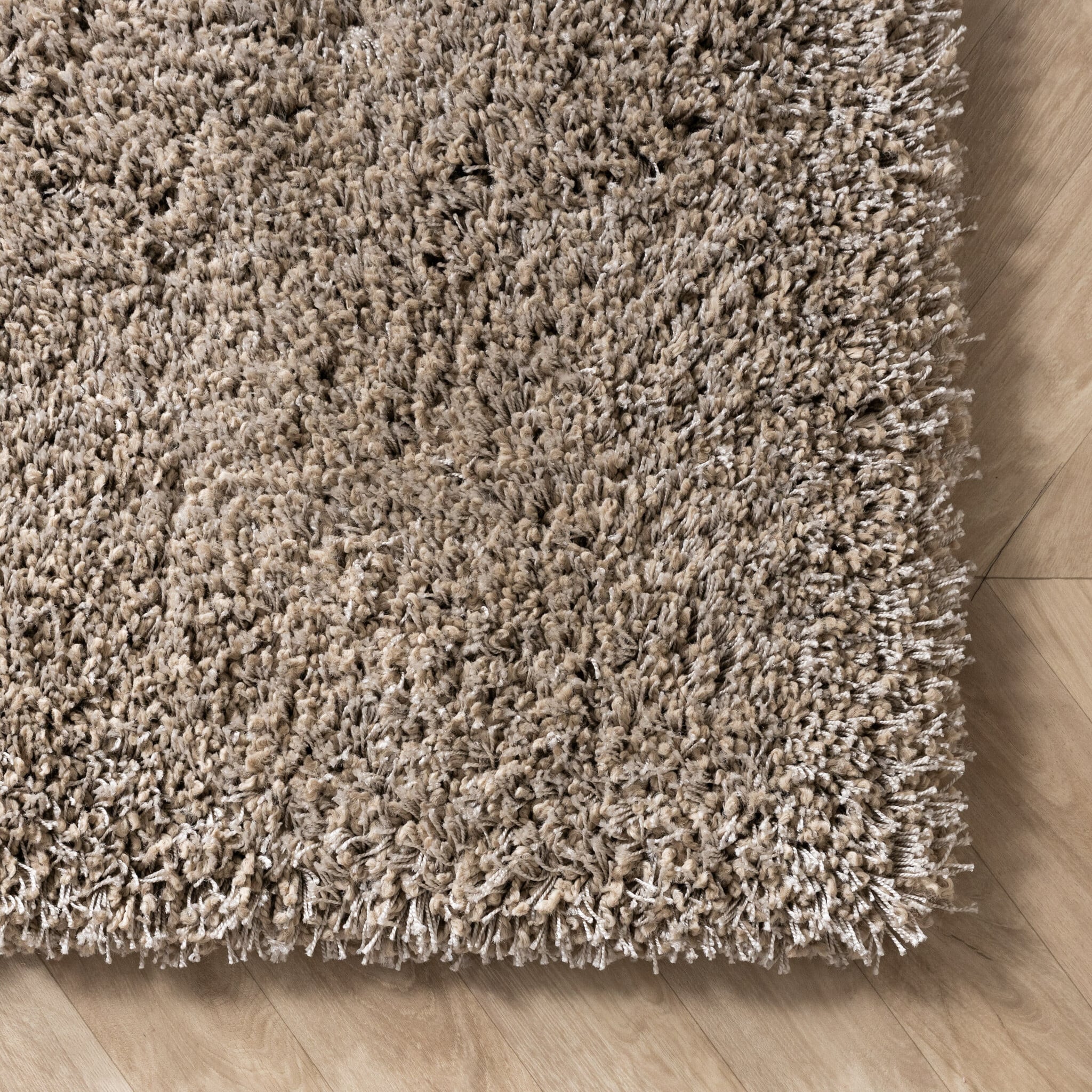 Luxury deep pile rug - Yves Taupe