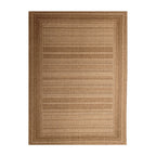 Jute Outdoor Rug - Mavi Stripes Cream/Brown