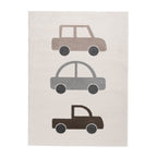 Kids Room Rug - Bowie Car Cream
