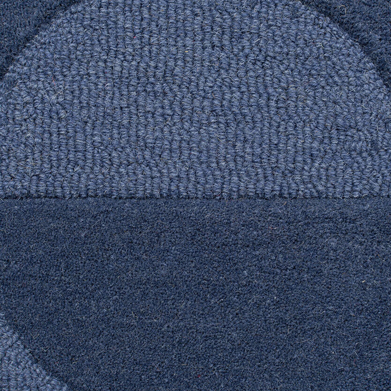 Modern floor rug - Mozo Gigi Blue