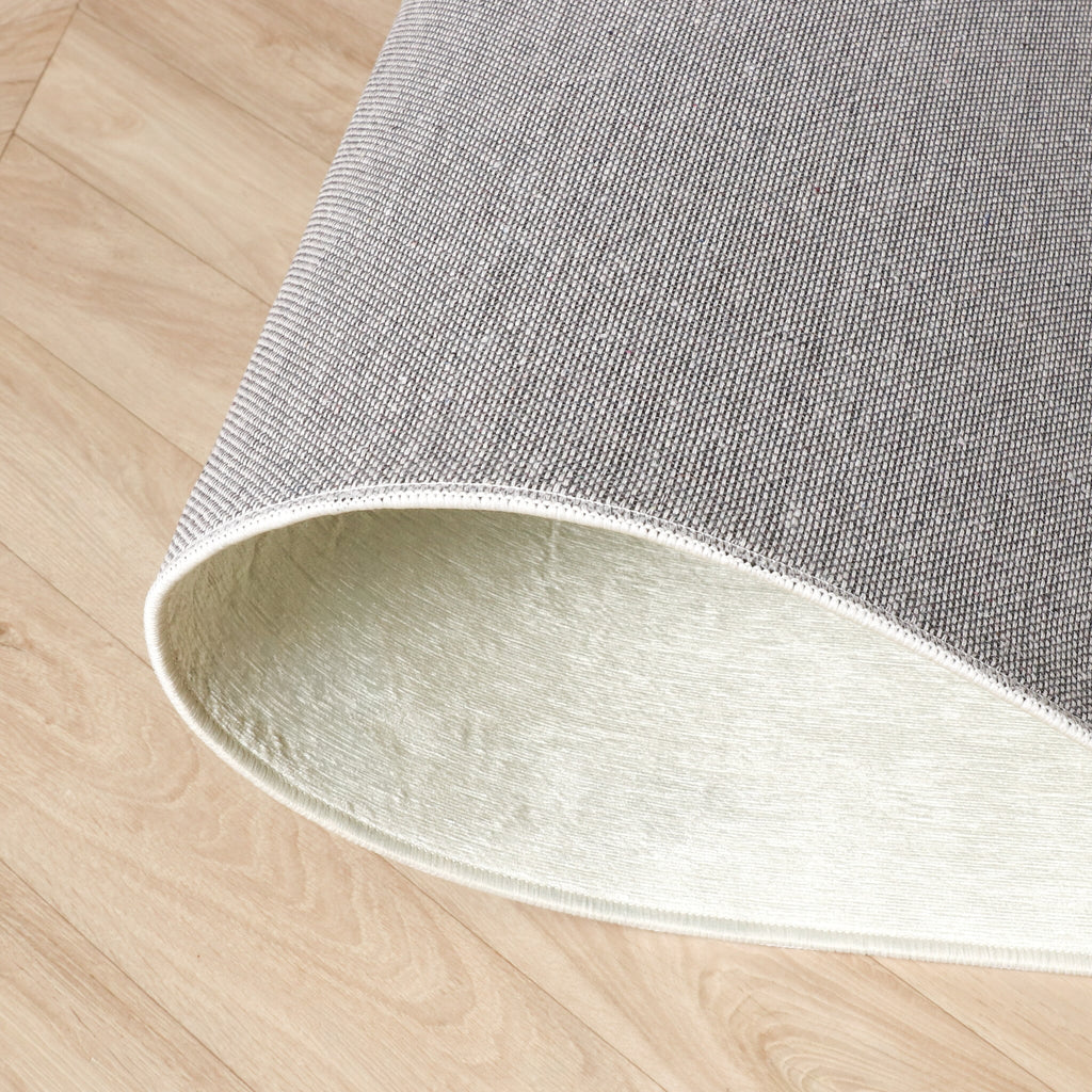 Geometric Rug – Swing Waves Blue/Brown