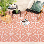 Outdoor Rug - Summer Pattern Pink