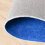 Geometric Rug – Swing Circles Blue