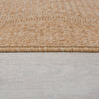 Outdoor Floor Rug - Emilio Weave Cream