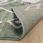 Berber rug - Blend Aztec Green