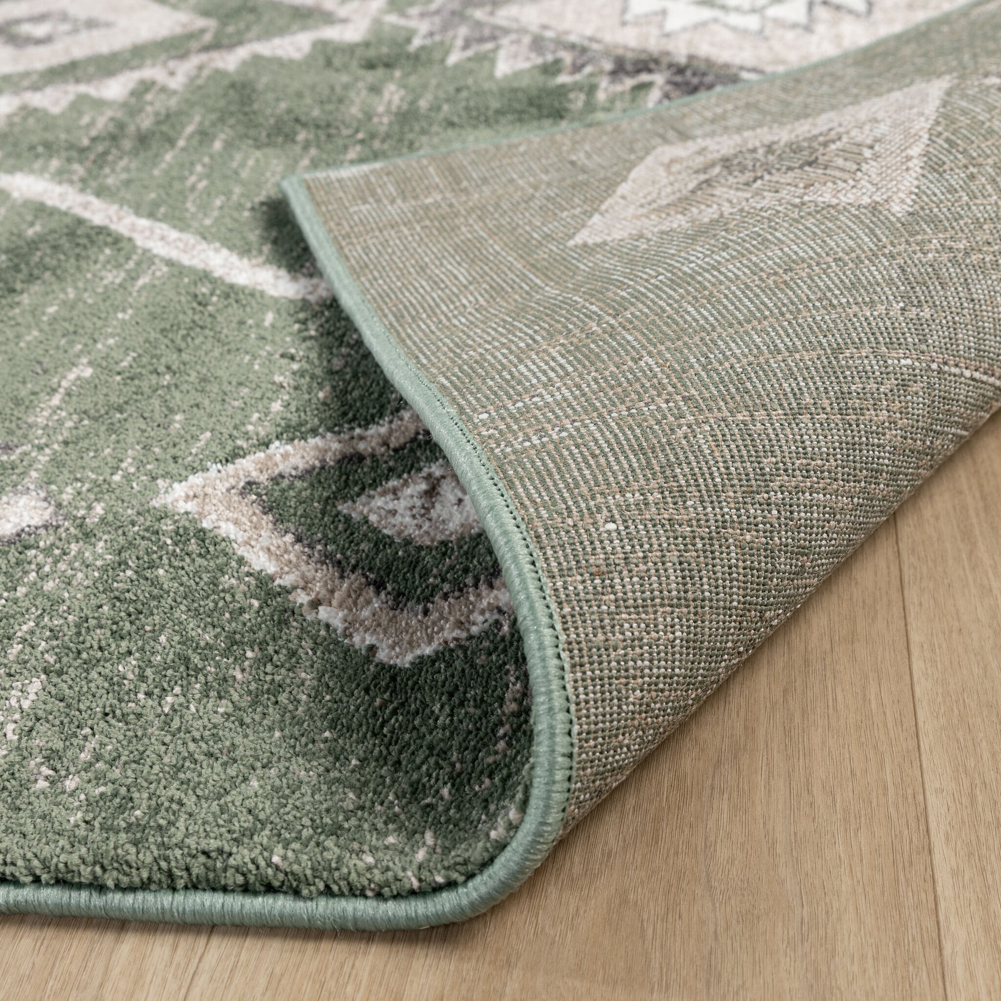 Berber rug - Blend Aztec Green