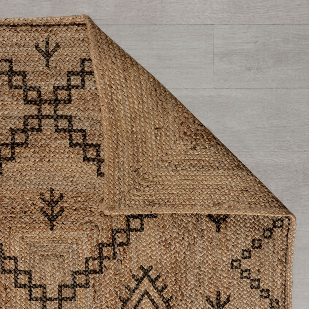 Jute floor rug - Rico Natural