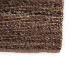 Wool floor rug - Bressano Brown 623