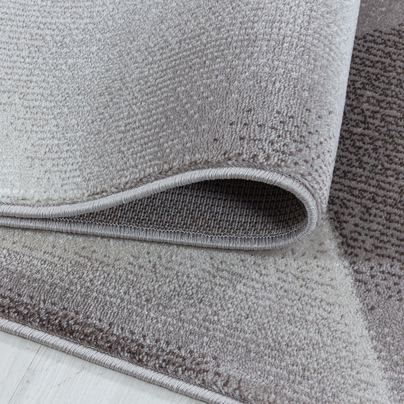 Modern floor rug - Streaky Design Brown