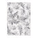 Botanical Rug - Palmier Leaves Grey