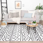Scandinavian Rug - Scandi Stina Black/White