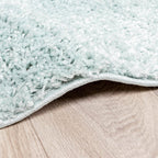 Round High Pile Rug - Lofty Light Blue
