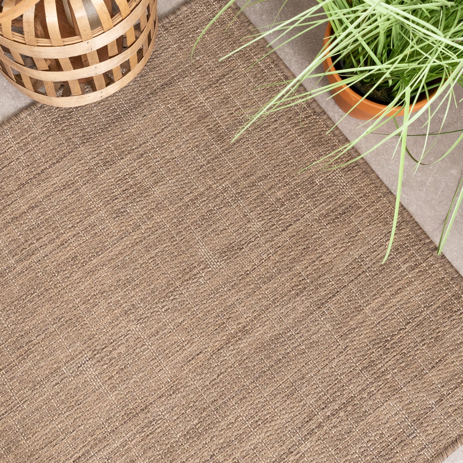 Outdoor Runner Rug - Malta Melange Natural