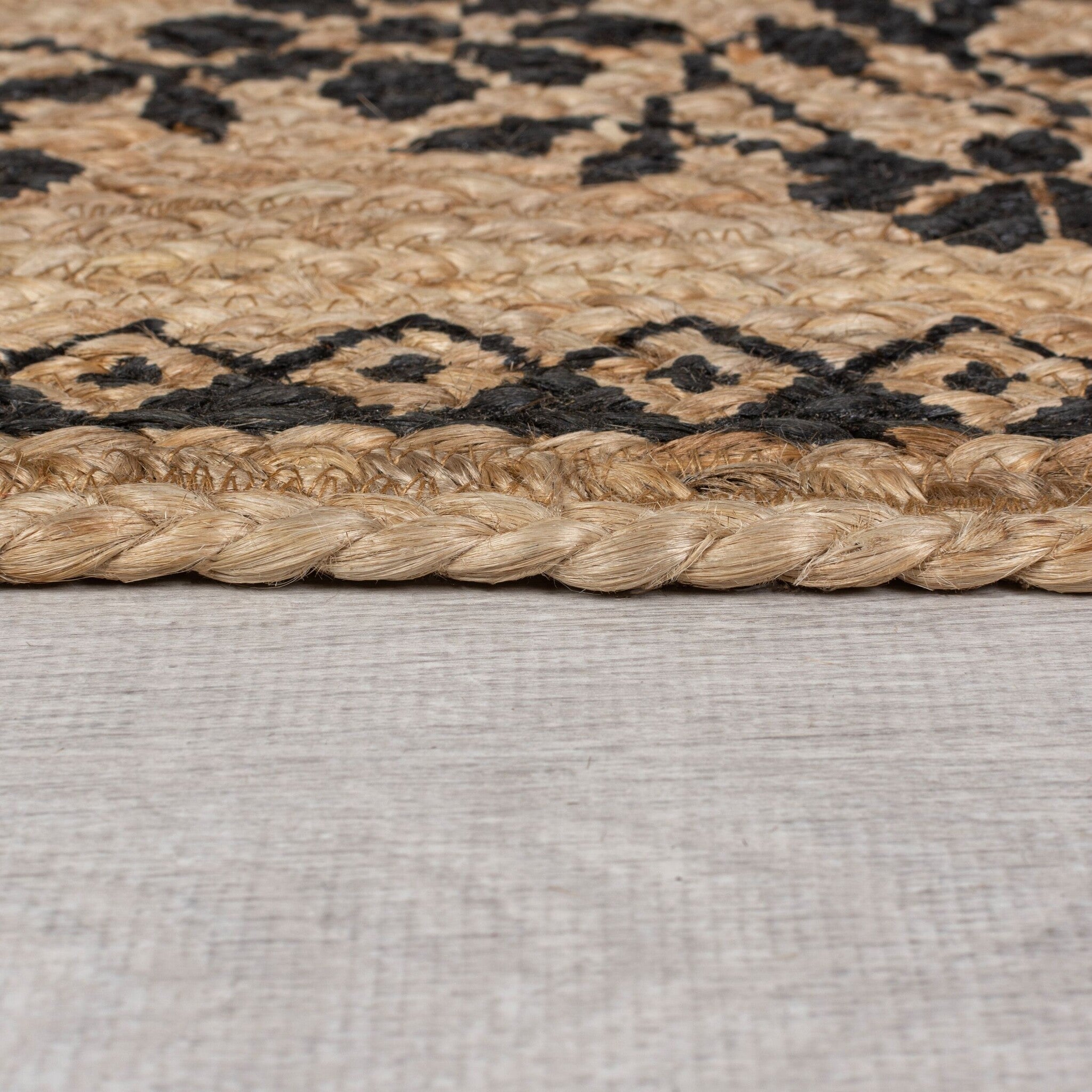 Jute runner - Marino Floral Natural
