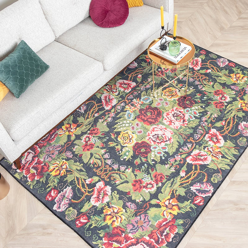 Rug - Estate Rose Kelim Green