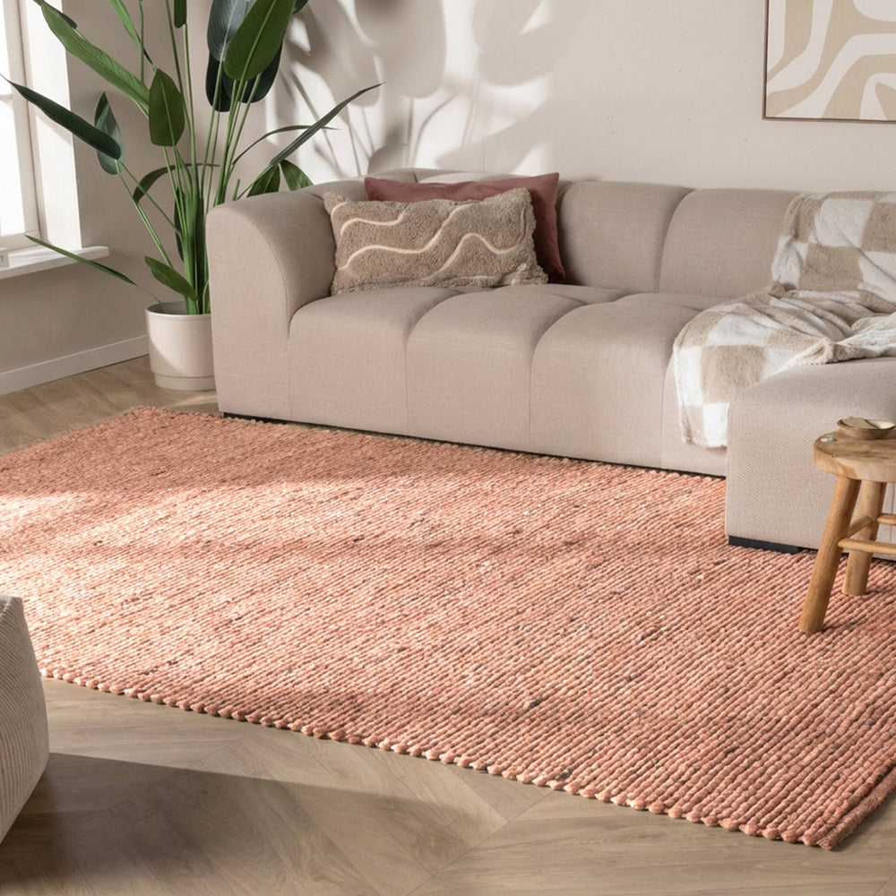 Wool rug - Feline Terracotta
