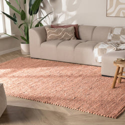 Wool rug - Feline Terracotta