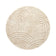 Round Scandinavian rug - Lova Arches Beige