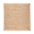 Jute Rug - Fair Square Natural