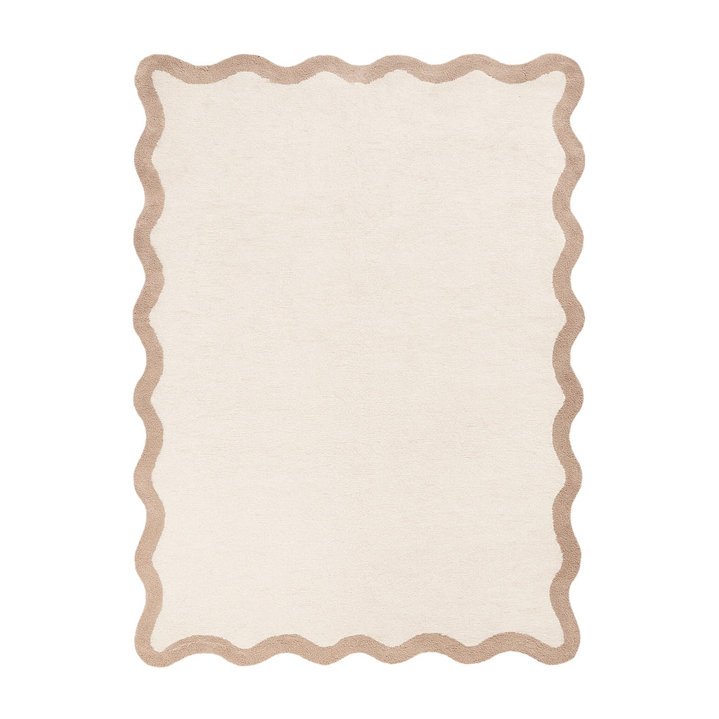 Washable Rug – Hazy Beige/Cream