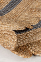 Jute runner - Grazo Natural/Grey