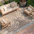 Outdoor Rug – Sierra Arches Beige/Cream